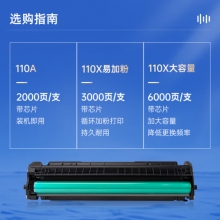 格之格110a硒鼓 136w硒鼓雙支裝適用hp mfp136w墨盒 惠普136a硒鼓136nw 108w碳粉138p w1110a打印機(jī)墨粉盒